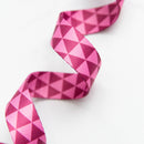 Triangle Webbing in Grape 1"