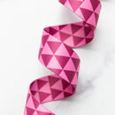 Purple Webbing with Triangle shapes