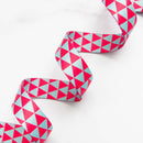 Triangle Webbing in Cotton Candy 1"