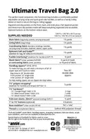 Ultimate Travel Bag 2.0 - Stitch Supply Co. 