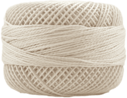 Perle Cotton: 4000 Dark Ecru