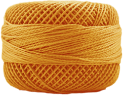 Perle Cotton: 1068 Medium Golden Brown