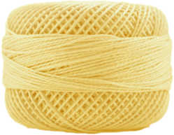 Perle Cotton: 1137 Pale Yellow
