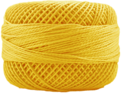Perle Cotton: 1227 Medium Gold