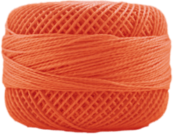 Perle Cotton: 1237 Tangerine