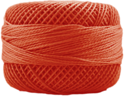 Perle Cotton: 1325 Medium Apricot