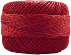 Perle Cotton: 1490 Dark Coral