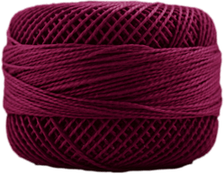 Perle Cotton: 1667 Very Dark Rose