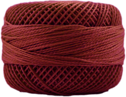 Perle Cotton: 1906 Cranberry