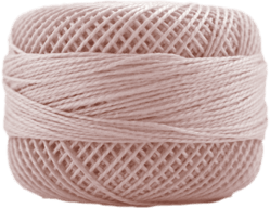Perle Cotton: 1975 Medium Shell Pink