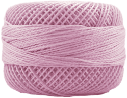 Perle Cotton: 2394 Very Light Plum