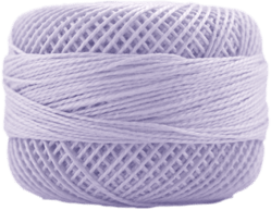 Perle Cotton: 2687 Light Lavender