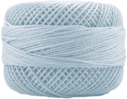 Perle Cotton: 3299 Very Light Blue