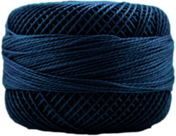 Perle Cotton: 3324 Navy Blue