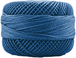 Perle Cotton: 3400 Dark Delft Blue