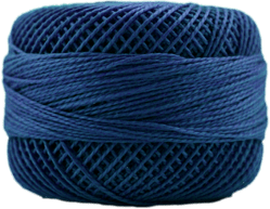 Perle Cotton: 3405 Royal Blue