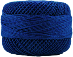 Perle Cotton: 3411 Very Dark Royal Blue