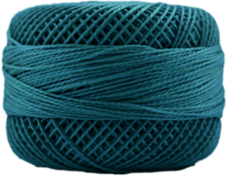 Perle Cotton: 3670 Ultra Very Dark Turquoise
