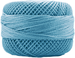 Perle Cotton: 3810 Medium Electric Blue