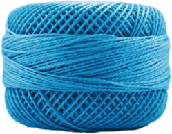 Perle Cotton: 3822 Dark Electric Blue
