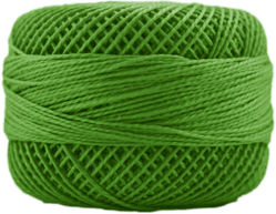 Perle Cotton: 4643 Kelly Green