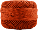 Perle Cotton: 7567 Medium Orange
