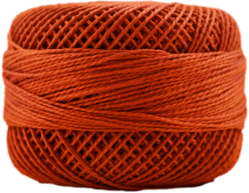 Perle Cotton: 7567 Medium Orange