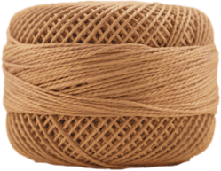 Perle Cotton: 7636 Orange Light Spice
