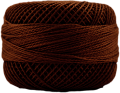 Perle Cotton: 7656 Dark Mahogany