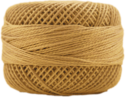 Perle Cotton: 7720 Medium Autumn Gold