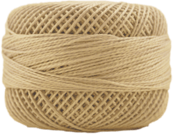 Perle Cotton: 8060 Very Light Brown