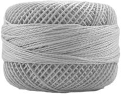 Perle Cotton: 8728 Light Shell Gray