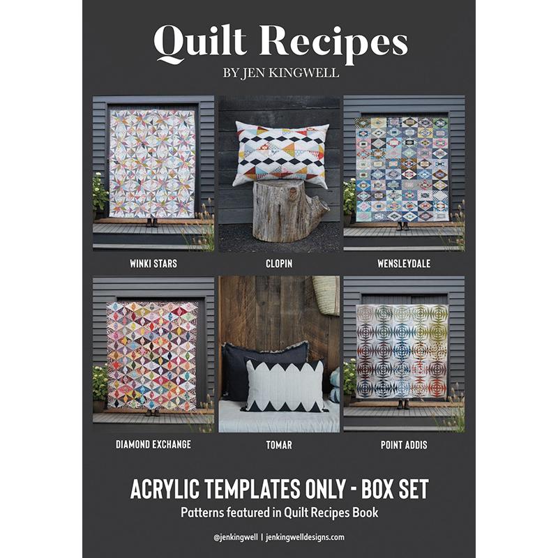 Quilt Recipes by Jen Kingwell Hardcover Book