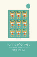 Funny Monkey Quilt Pattern