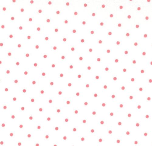Essential Dots: Peony on White