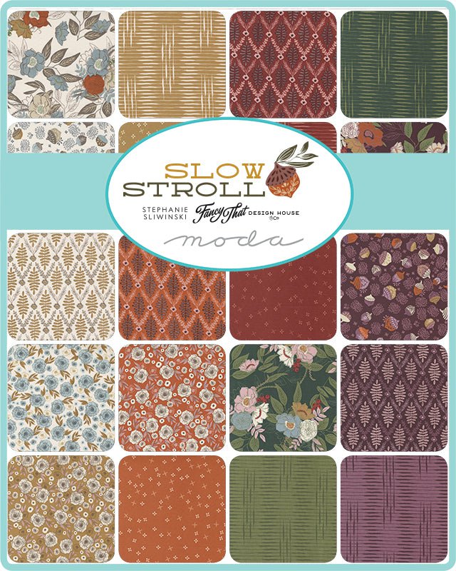 Slow Stroll: Fat Quarter Bundle