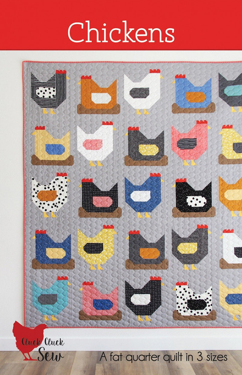 Chickens by Cluck Cluck Sew