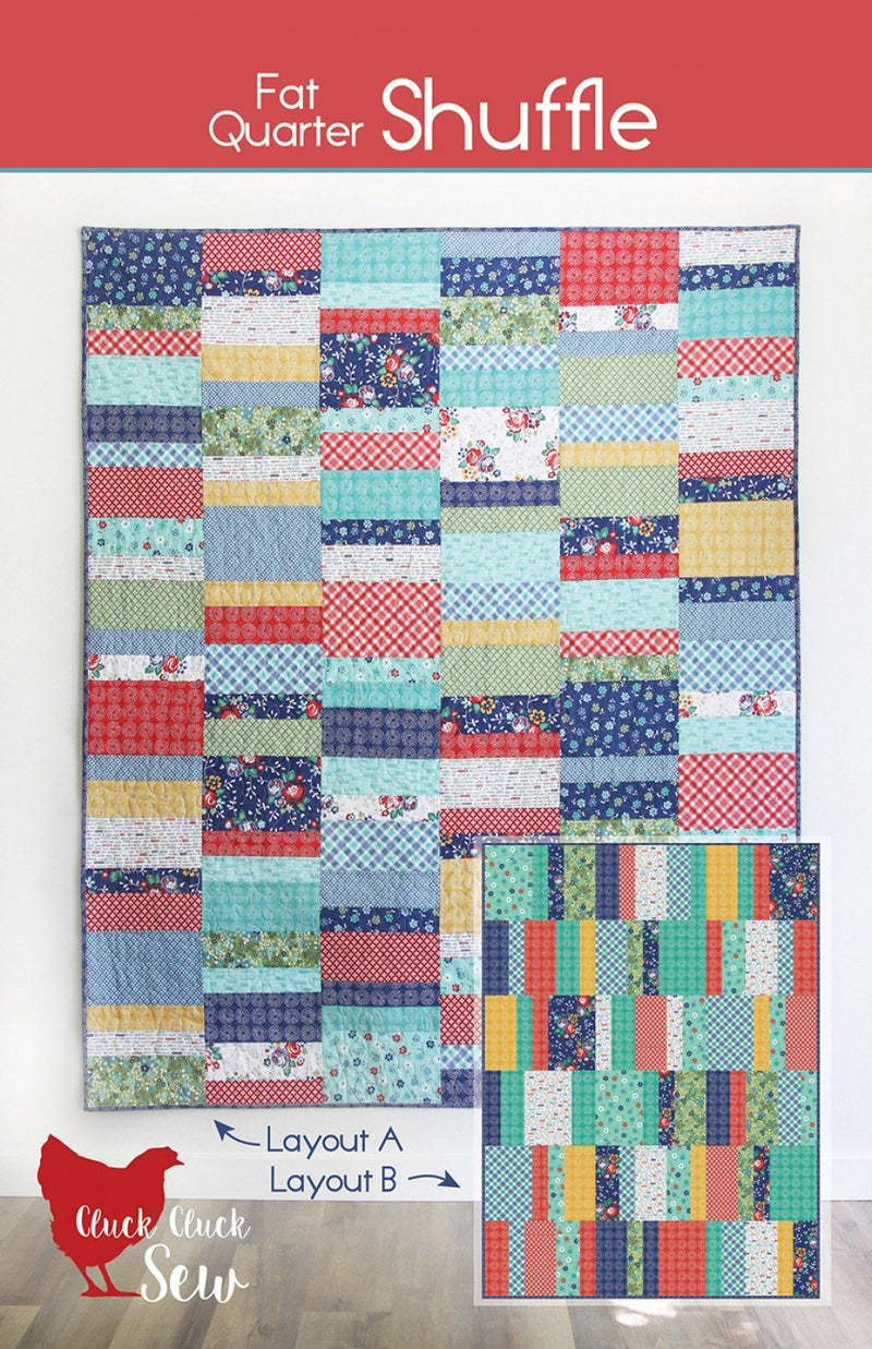 Fat Quarter Shuffle Quilt Pattern