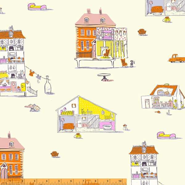 Lucky Rabbit: Dollhouse in Cream