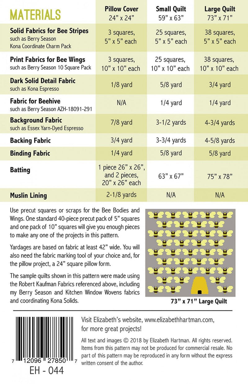 Beehive Quilt Pattern