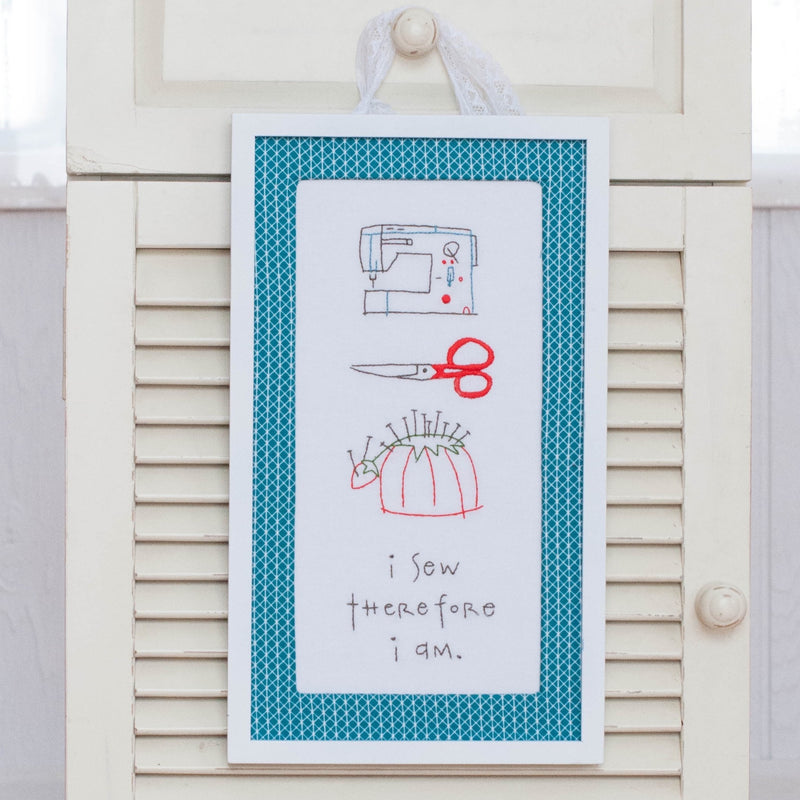I Sew Therefore I am Printed Pattern w/ Iron Transfer - Stitch Supply Co.  - 3
