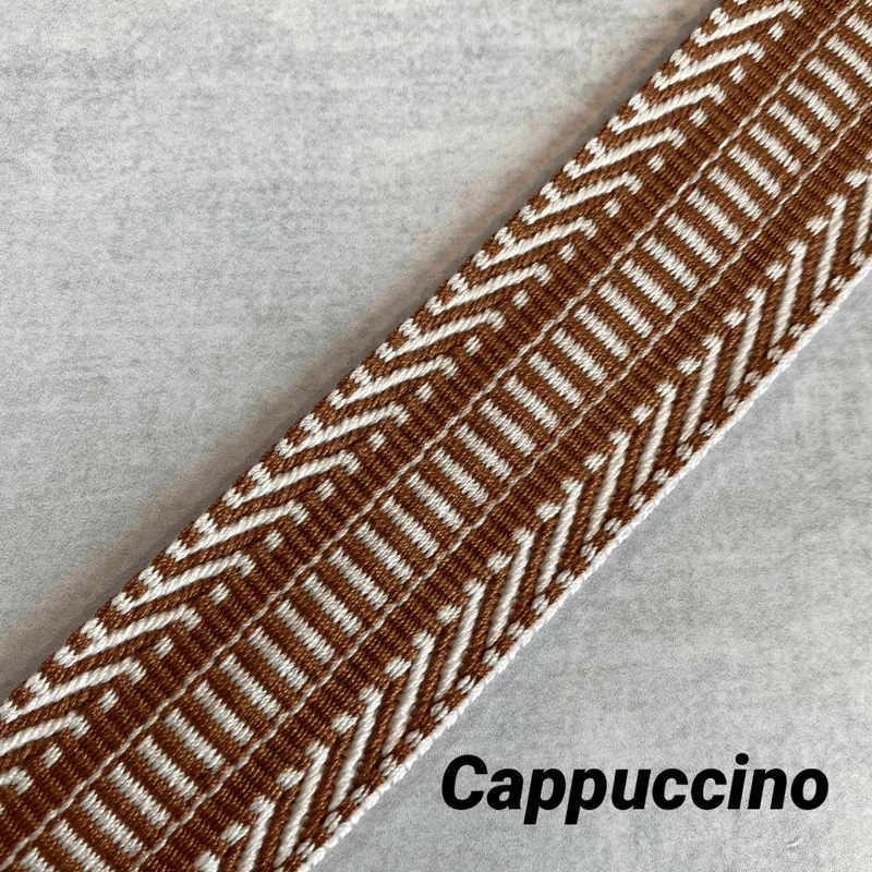 Jacquard Webbing: Cappuccino