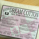 Quilters Dream Cotton Batting - Select, White - Stitch Supply Co. 