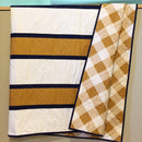 Rugby Stripe Quilt Top