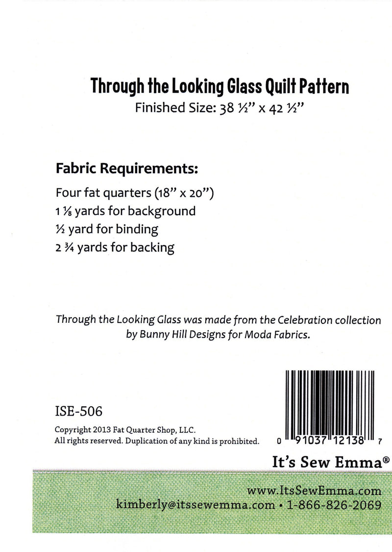 Through the Looking Glass Quilt Pattern
