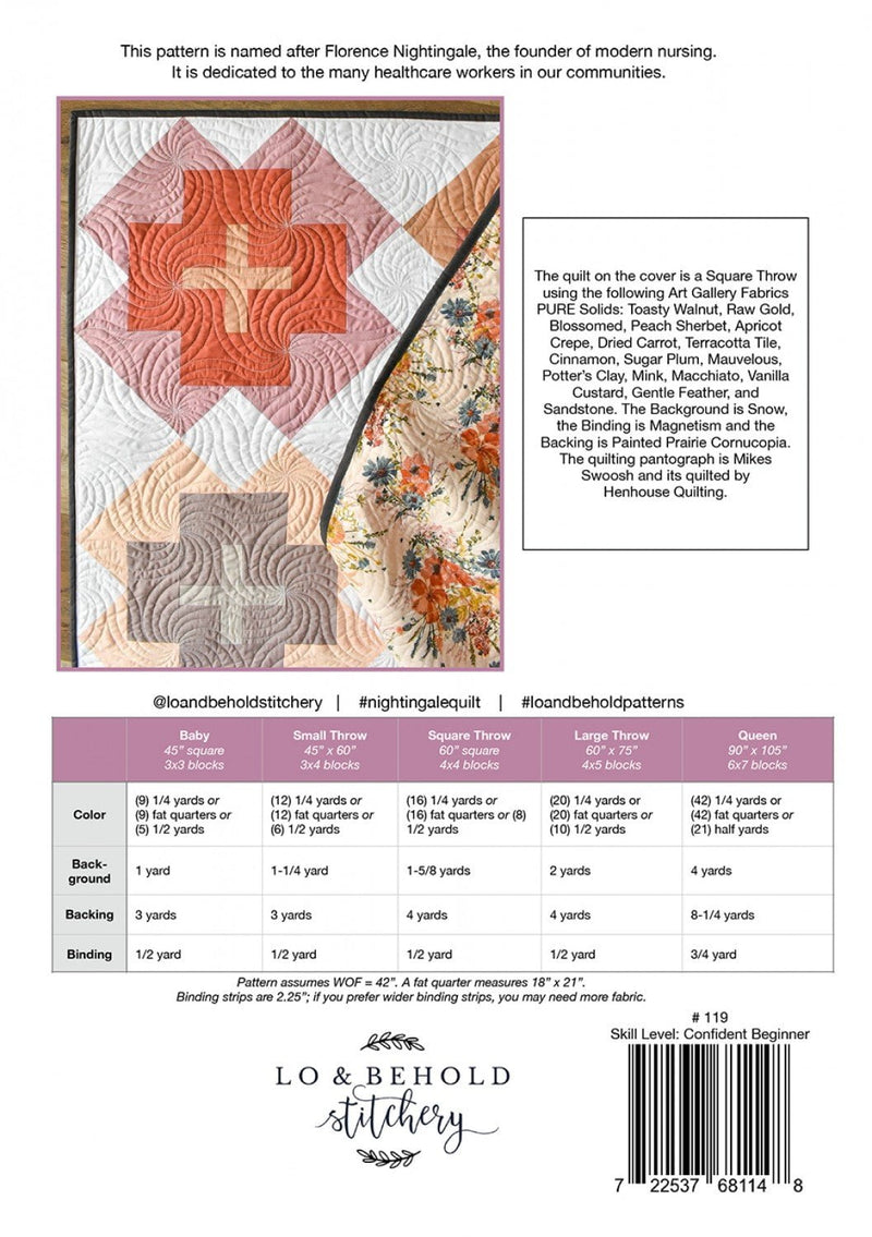 Nightingale Quilt Pattern