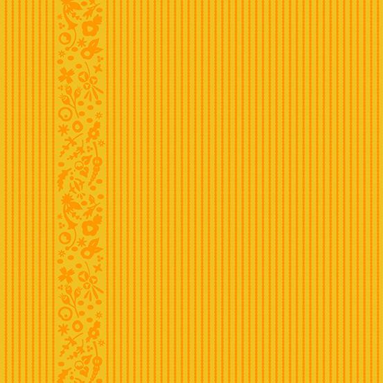 Ellipse: Oval Stripe in Marigold
