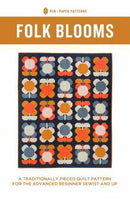 Folk Blooms Quilt Pattern