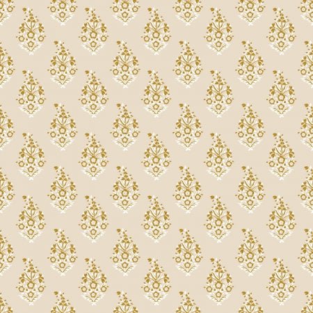 Vintage Garden: Paisley in Gold