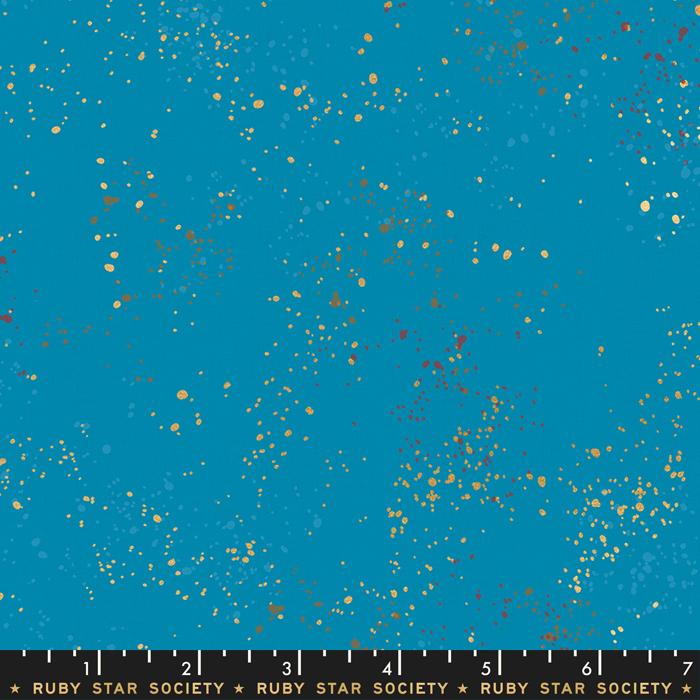 Speckled Metallic Bright Blue - 50M
